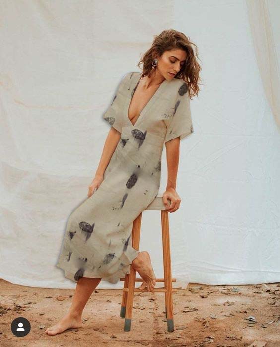 GRACEFUL GUAVA (GUAVA - HANDLOOM COTTON)
