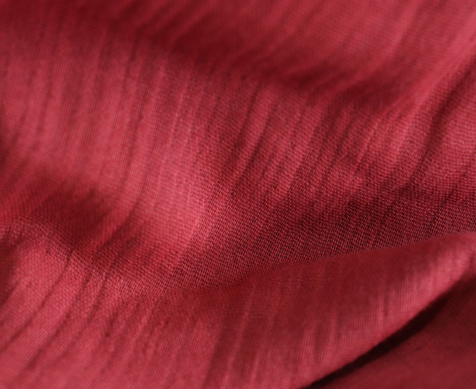 Dyed and printed fabric