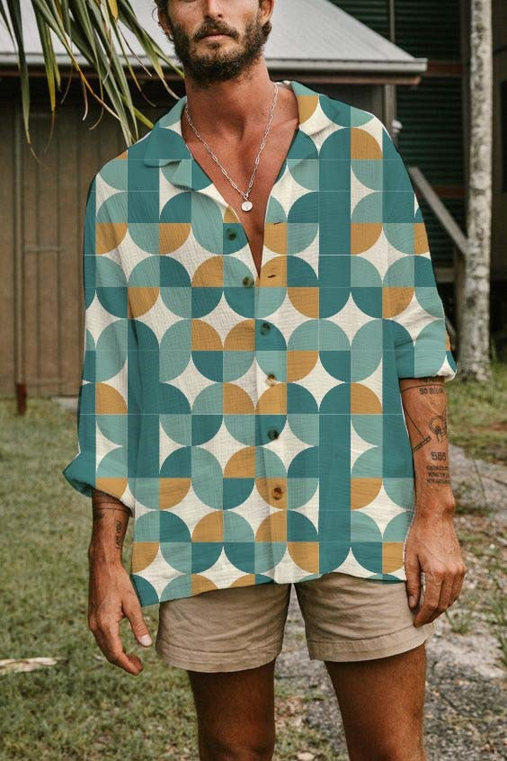 geometrical prints