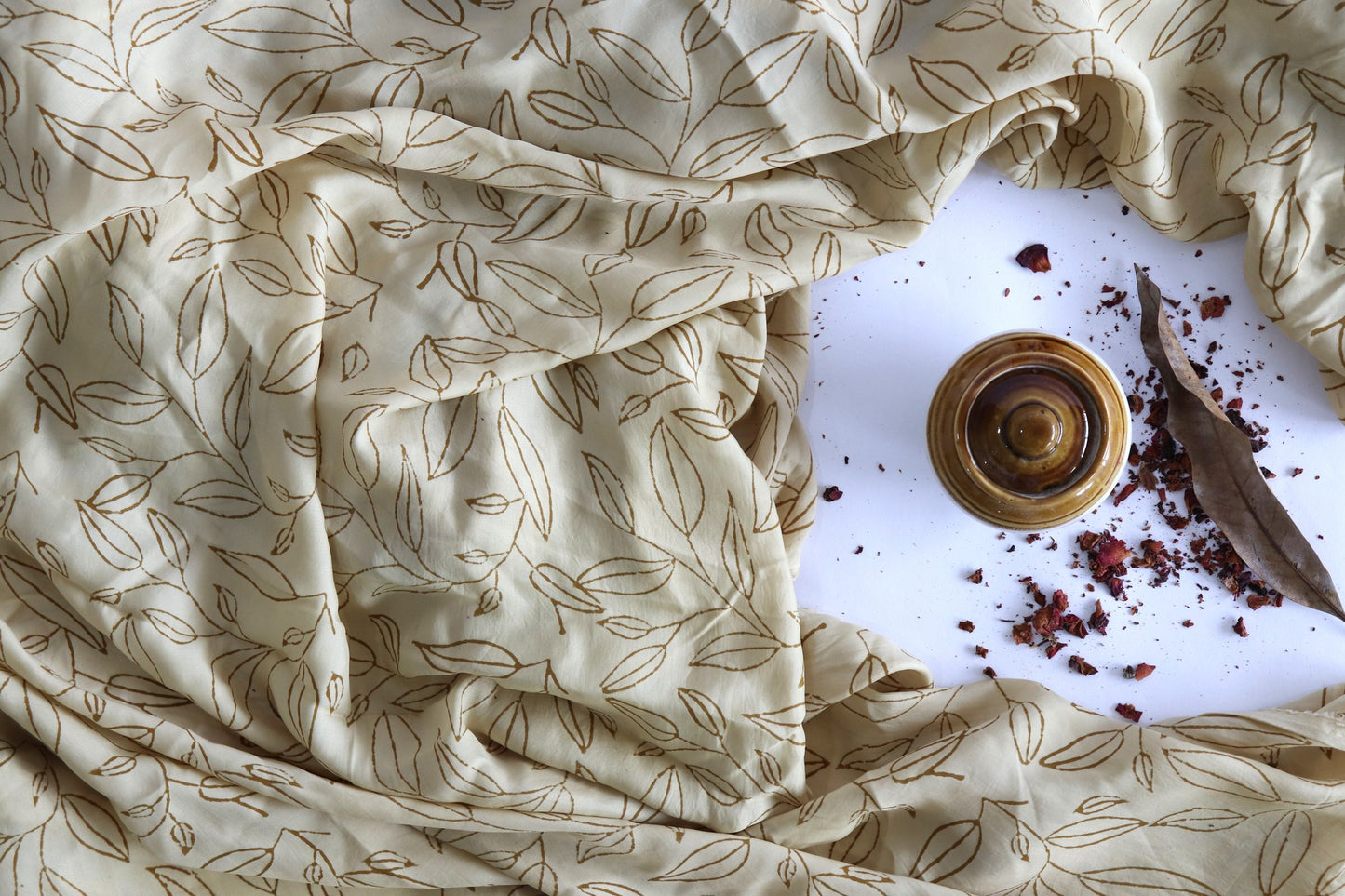 Dyed and Printed fabric