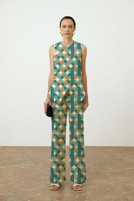 geometrical prints