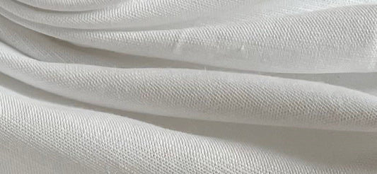 white hemp fabric