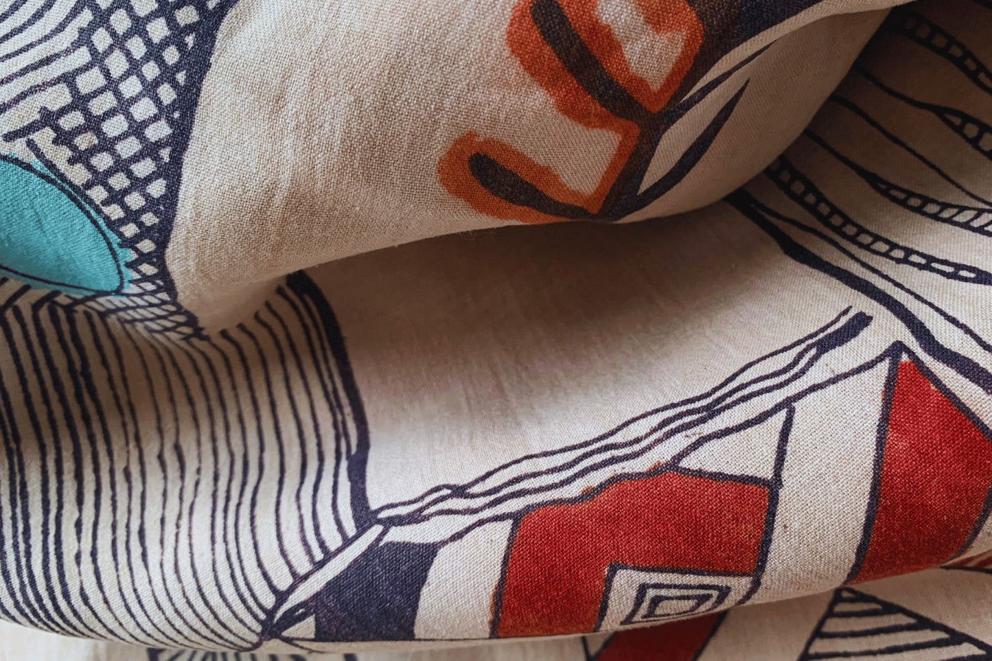 kalamkari silk fabric
