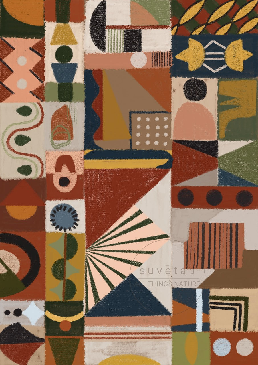 art abstract print