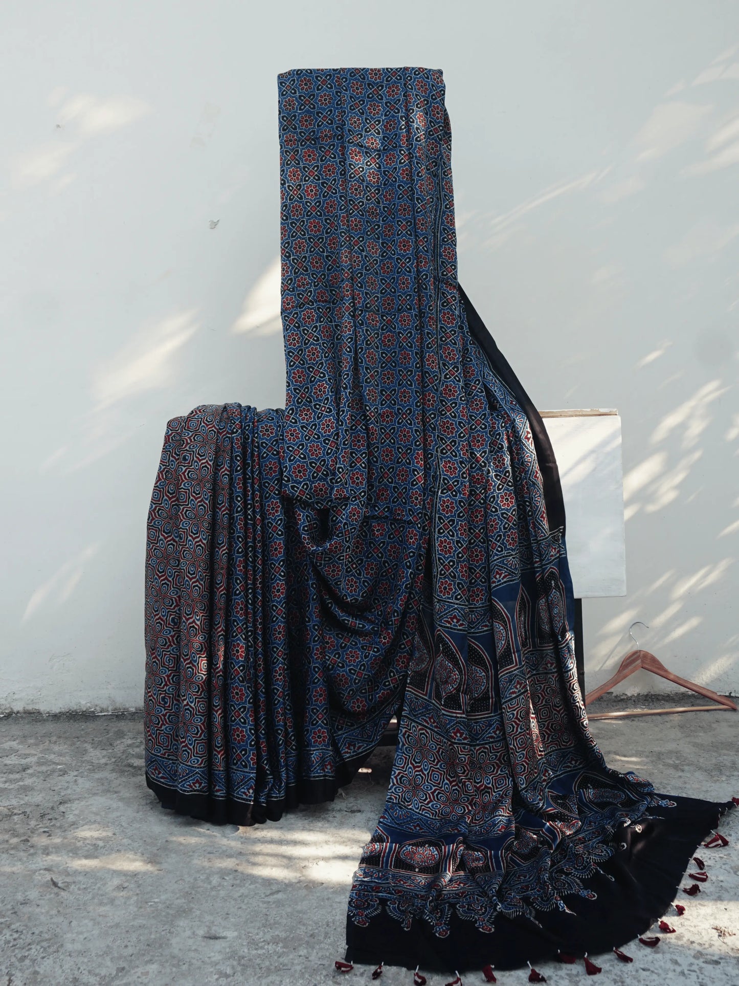 Ajrakh saree