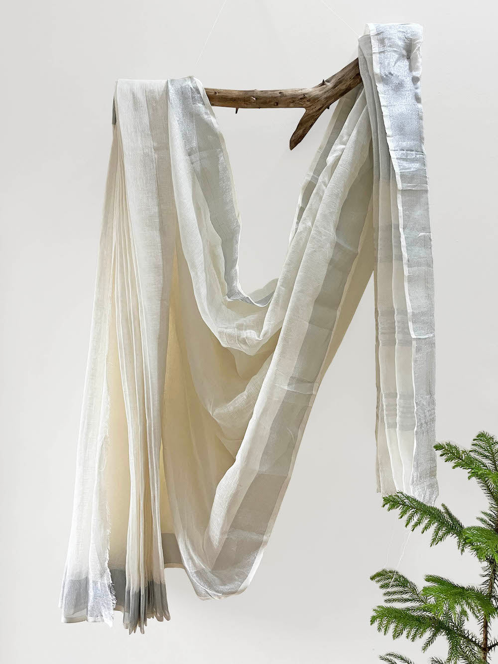 LINEN ZARI SAREE