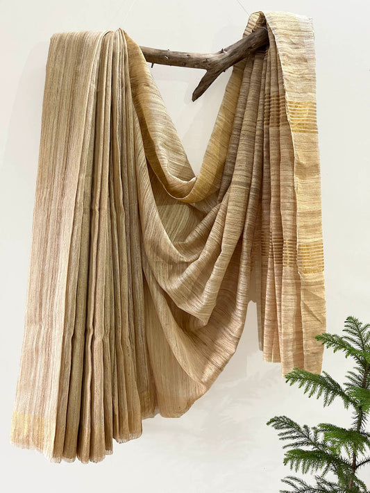 MUGA ERI GHEECHA SILK SAREE