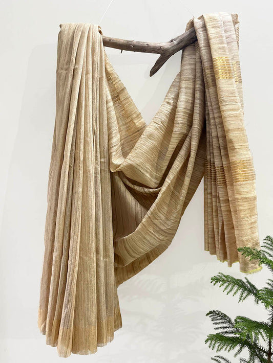 TUSSAR ERI GHEECHA SILK SAREE