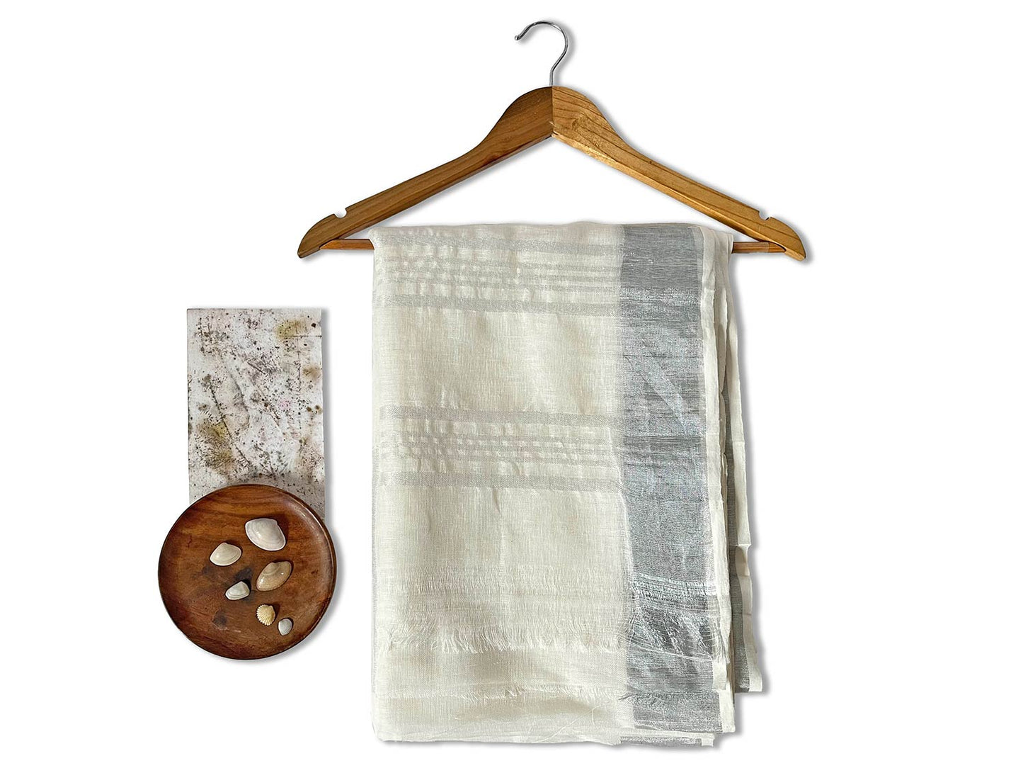 LINEN ZARI SAREE