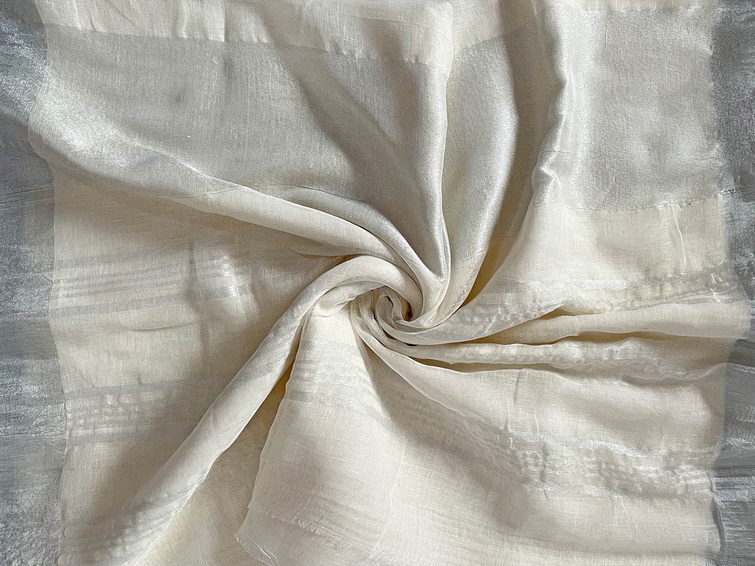 LINEN ZARI SAREE