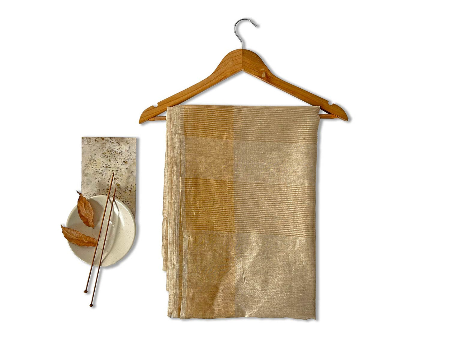 MUGA ZARI SAREE