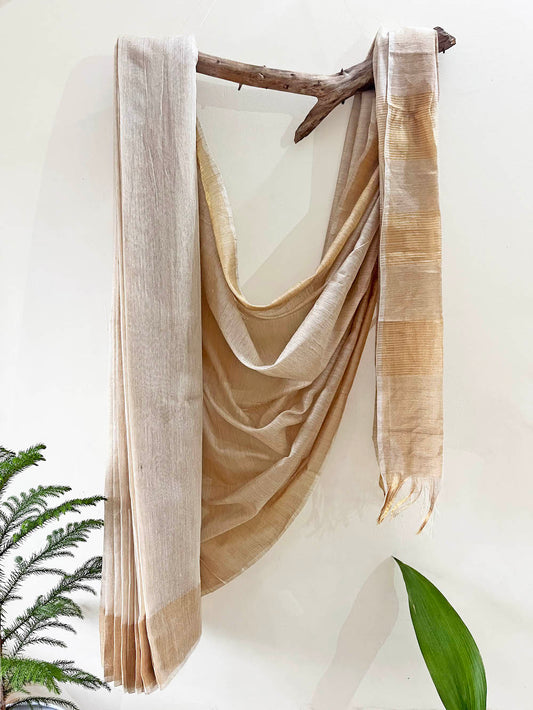 MUGA ZARI SAREE