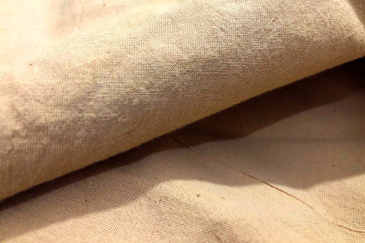 Honey recycle cotton fabric