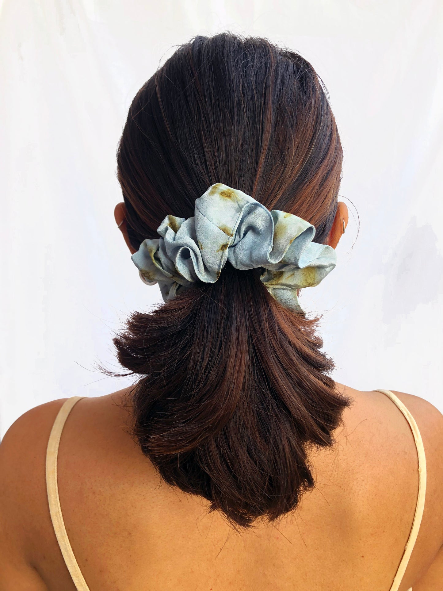 Turquoise Scrunchie