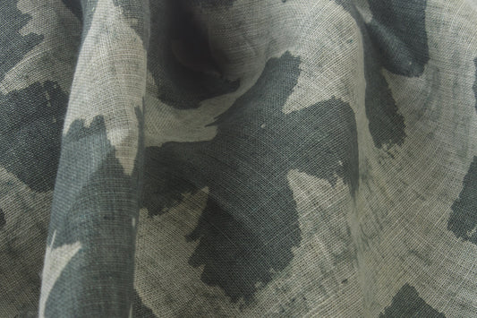 Pine Green Hemp Fabric