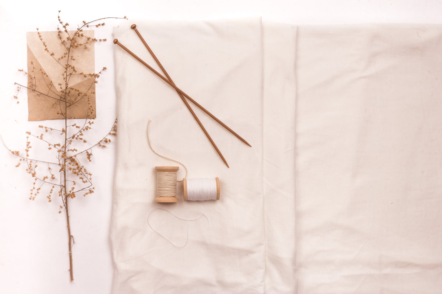Organic White Fabric | Natural Dyed Fabric | Organic Utility Products