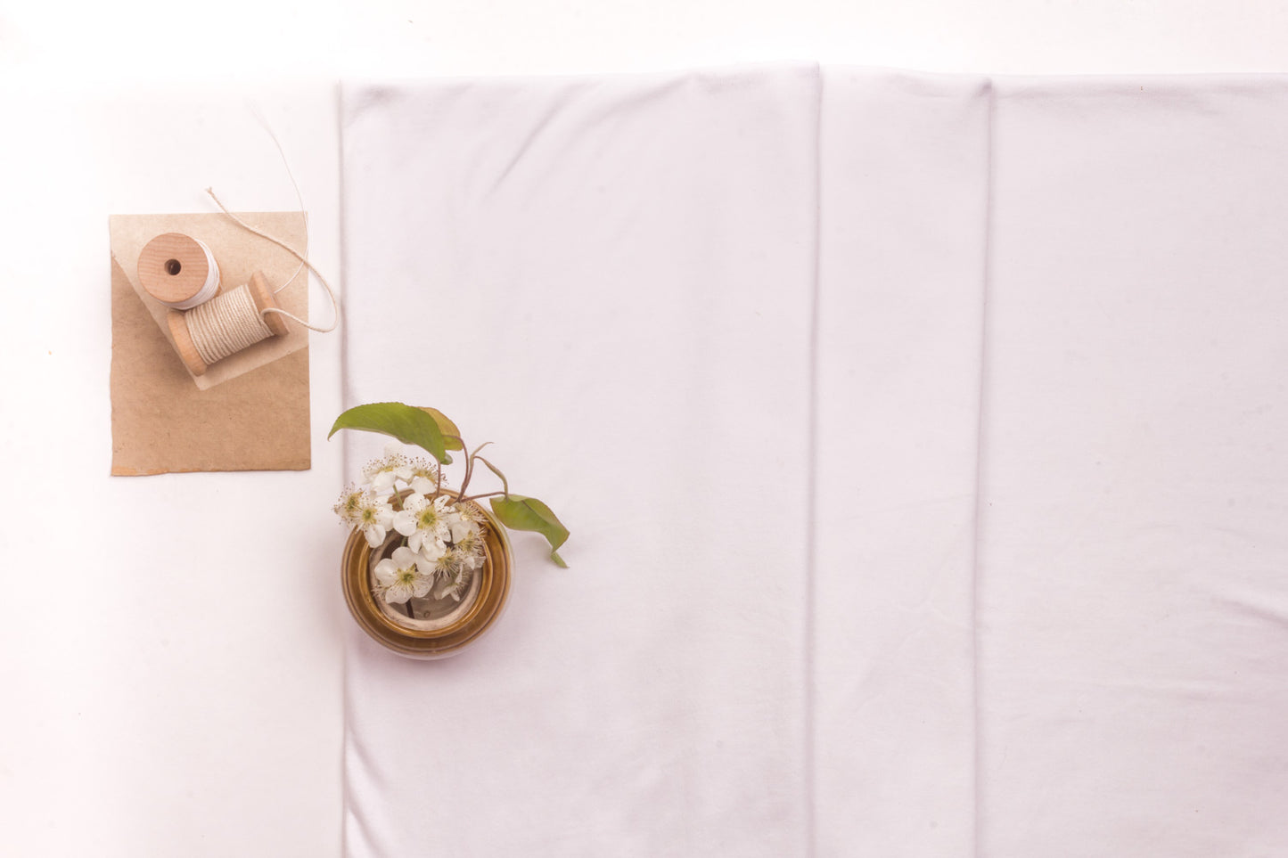 organic cotton terry power loom