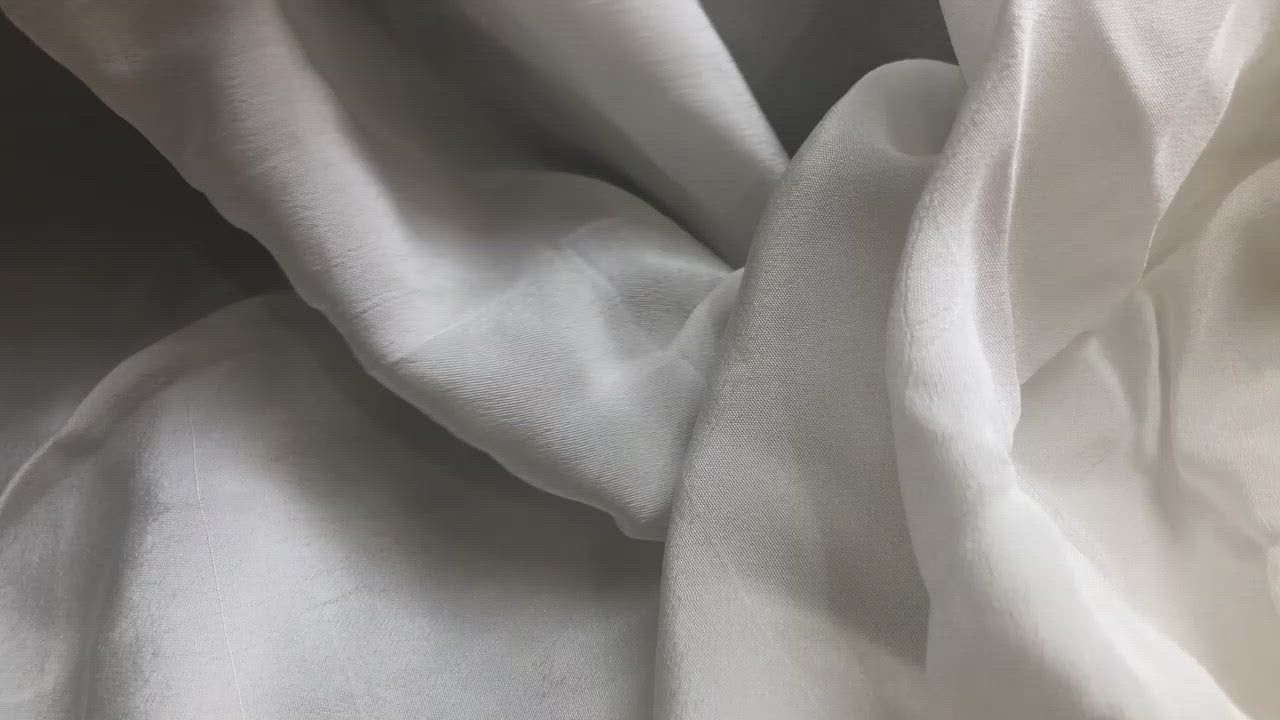 Orange Crepe Fabric