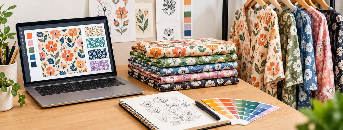 Can I Create Custom Fabric Prints With My Own Motifs and Colour Variations?