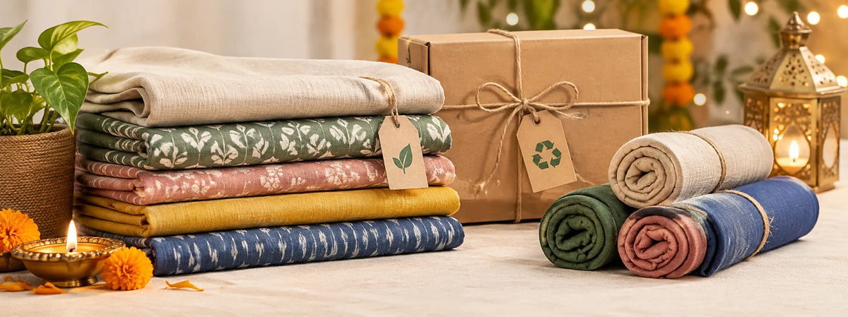 Where Can I Buy Sustainable Fabric in Bulk for Diwali Gifting?
