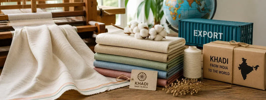 Export Khadi Fabric Supplier in India