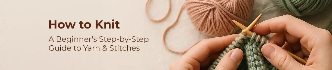knitting needles and yarn for beginners