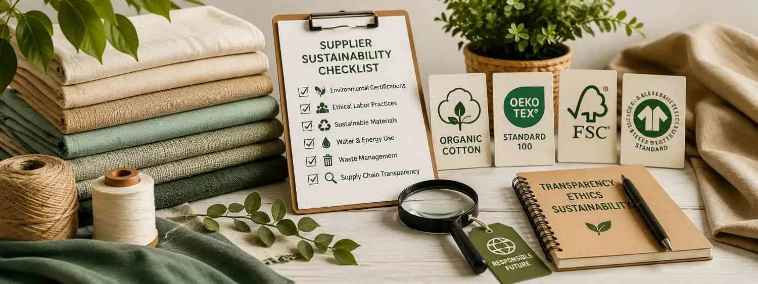 How to Verify a Fabric Supplier's Sustainability Claims