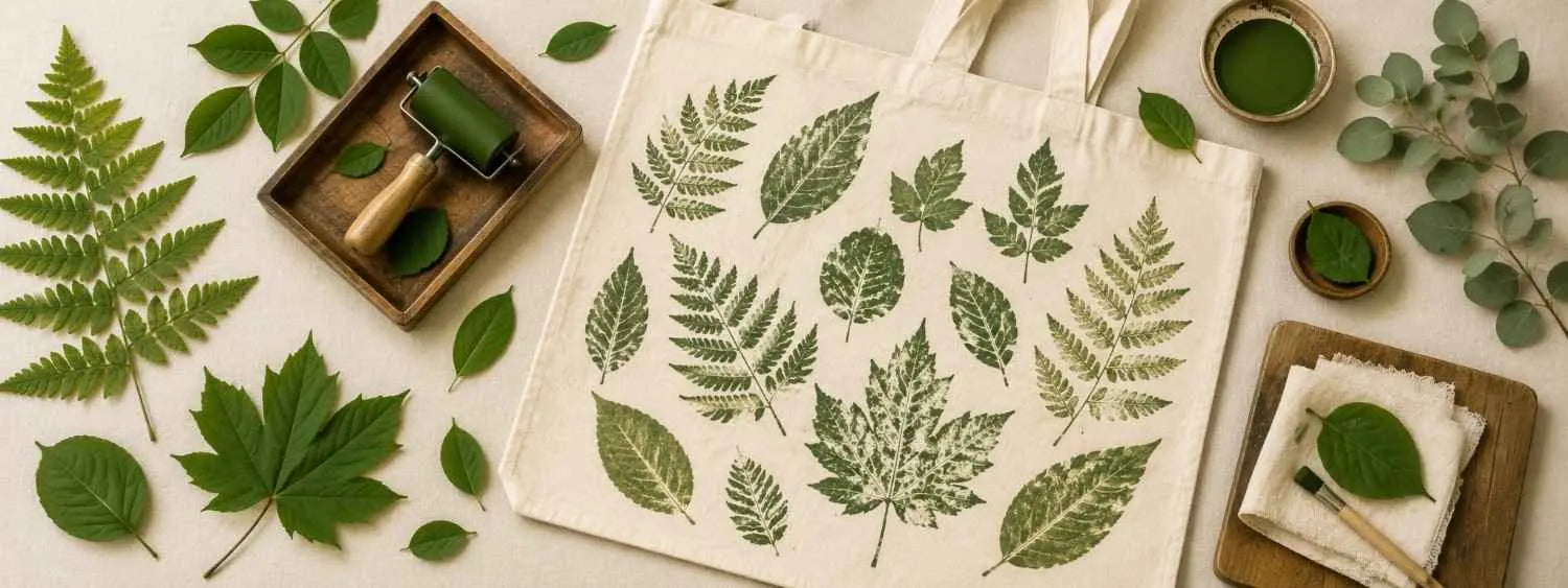 Leaf Printing on Fabric Eco-Friendly Design Ideas 2026