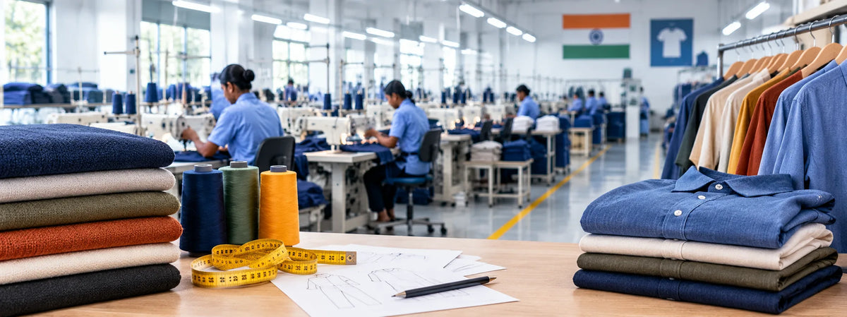 Garment manufacturers in India for boutique brands