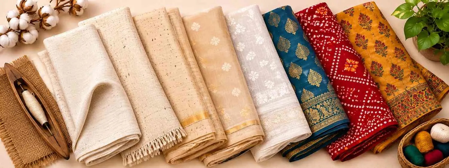 Types of Traditional Indian Fabrics