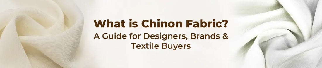 What is Chinon Fabric? A Guide for Designers, Brands & Textile Buyers