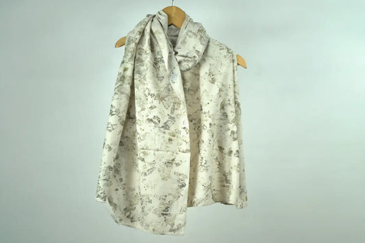 Ahimsa Eri Silk Eco-Printed Scarf