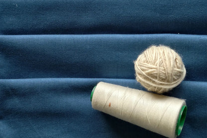 Banana Cotton Handloom  (Blue)