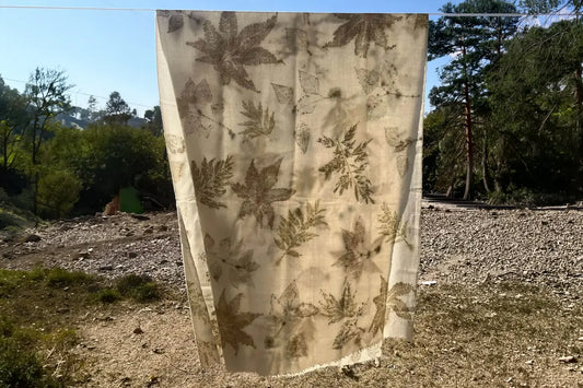 Eco Print Pashmina Scarf India: Botanical, Handcrafted, Sustainable Luxury