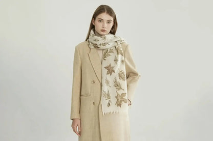 Eco Print Pashmina Scarf India: Botanical, Handcrafted, Sustainable Luxury