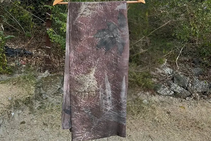 Eri Silk Eco-Printed Scarf