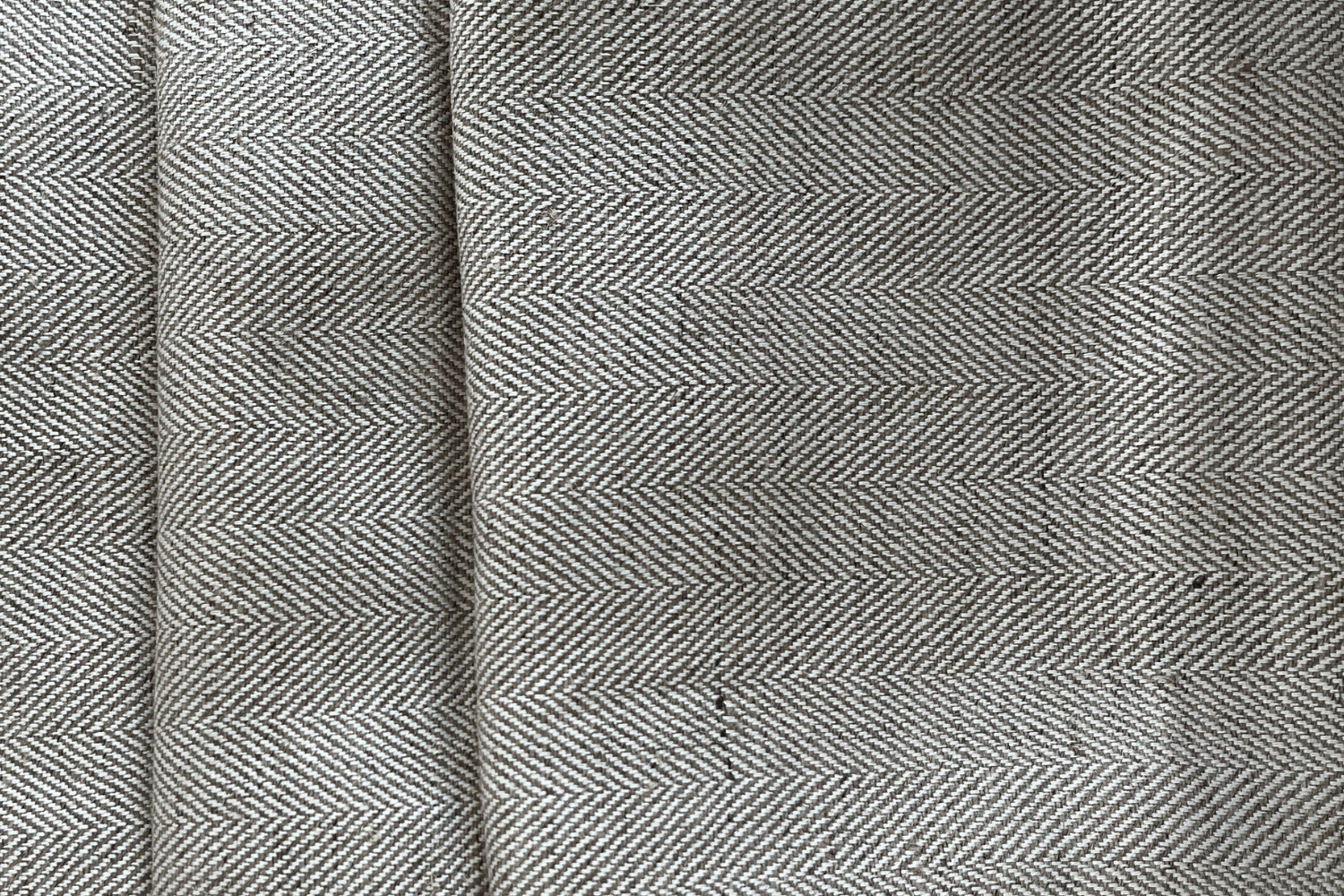 Hemp Cotton Herringbone Fabric | 