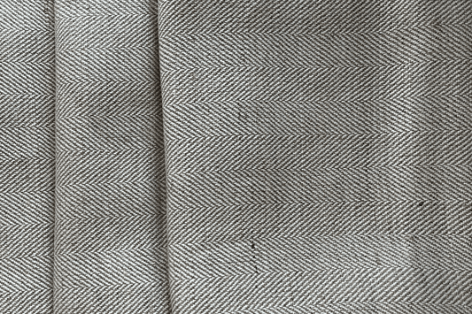 Hemp Cotton Herringbone Fabric | 