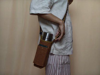 CROSSBODY BOTTLE  AND PHONE BAG SU-7