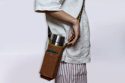 CROSSBODY BOTTLE  AND PHONE BAG SU-7