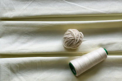 Organic Cotton Satin Light Yellow