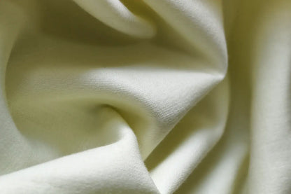 Organic Cotton Satin Light Yellow