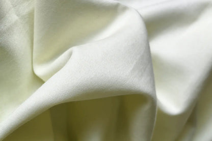 Organic Cotton Satin Light Yellow