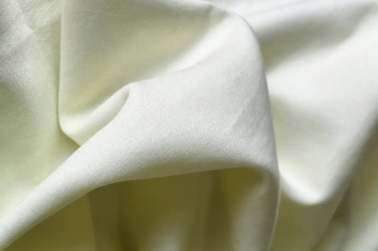 Organic Cotton Satin Light Yellow