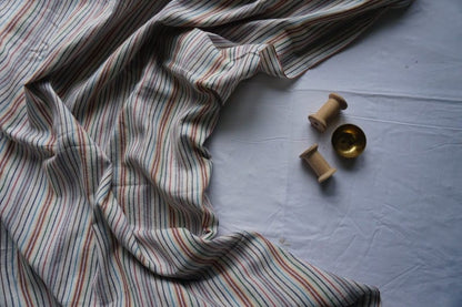 Hemp Khadi Yarn Dyed Stripe