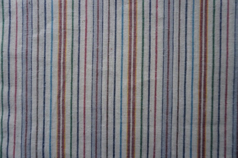 Hemp Khadi Yarn Dyed Stripe