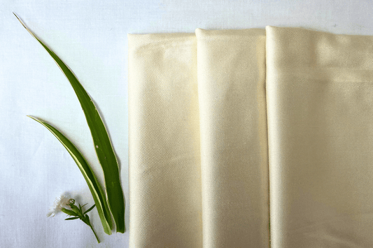 Ahimsa Dobby Satin Silk Fabric
