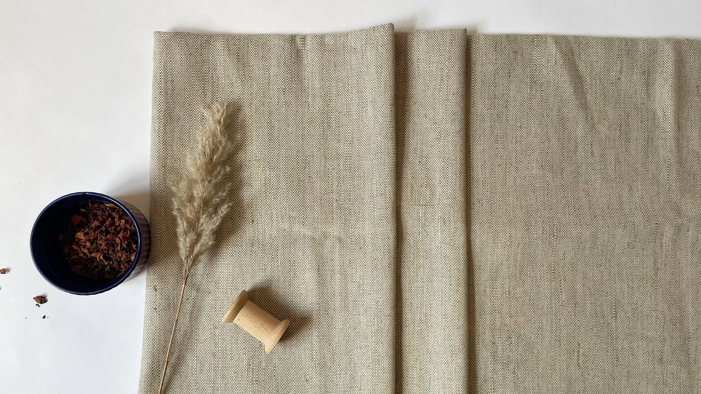 hemp cotton canvas fabric