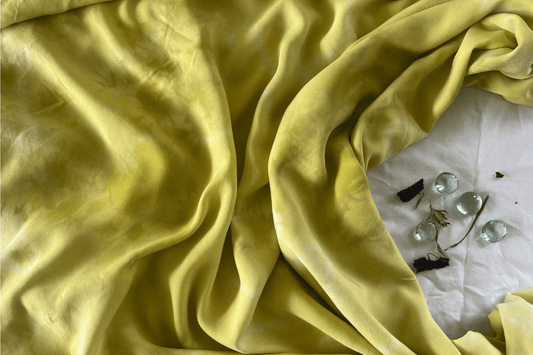 shibori banana fabric