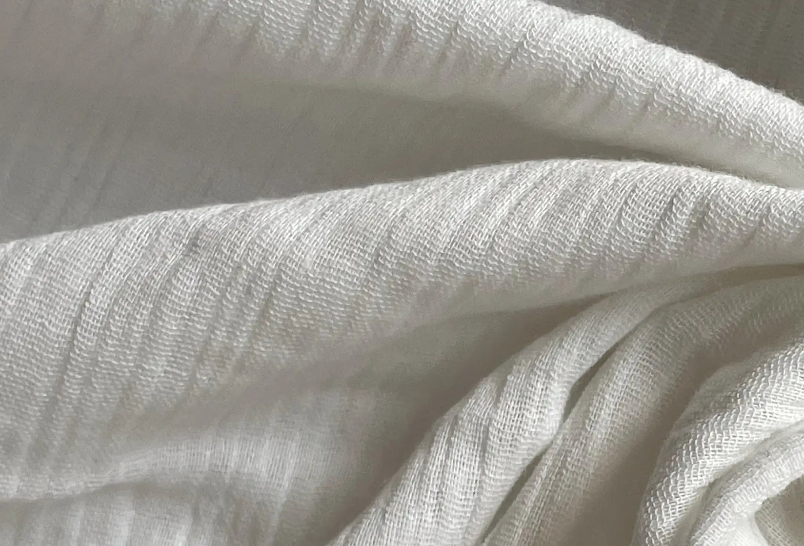 organic double gauze fabric